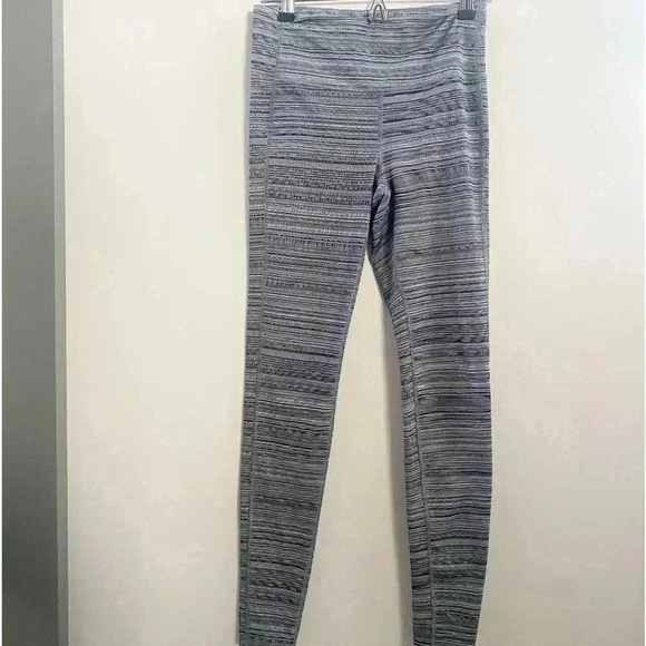 Athleta full length striped printed leggings small - Picture 1 of 5